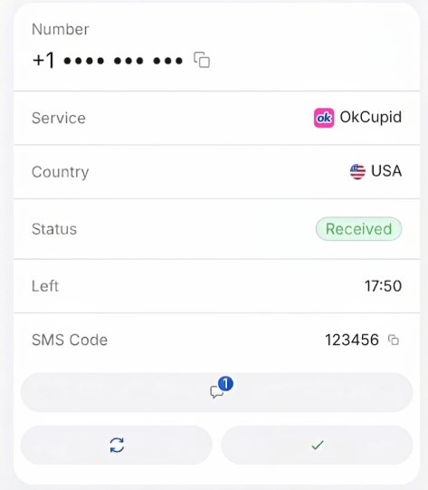 Erhalten Sie den Code und vervollständigen Sie Ihr OkCupid-Profil
